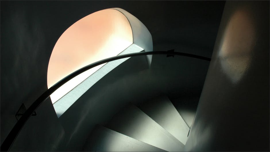 Abstract steps representing the journey of fitness progress